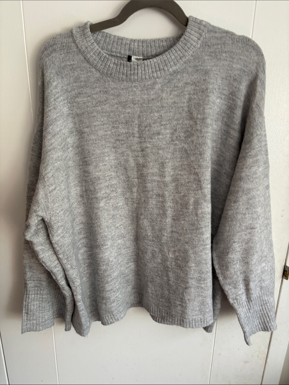 DIVIDED light Gray Crewneck Sweater